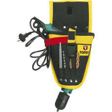 Kabura na elektronarzędzia, 4 przegrody na wiertła Topex 79R415