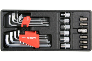 Wkład do szuflady narzędziowej 31szt. Yato YT-55451