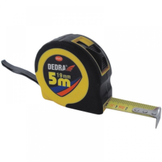 Miarka zwijana, blokada,zaczep 8 m/25 mm Dedra M882