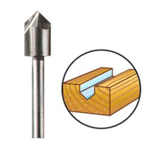 Frez profilowy do drewna 6,4 mm HSS Dremel 2615064032