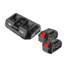 Zestaw startowy 18V: Akumulator 2x4,0Ah + ładowarka Graphite Energy+ 58GE134