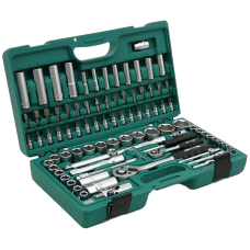 Klucze nasadowe 1/4", 1/2", zestaw 94 elementów Honiton H4056