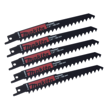 Brzeszczot do pił posuwowych ze stali szybkotnącej 150 mm, 4 zęby,/cal, 5 sztuk Makita p-04999