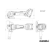 Szlifierka kątowa Metabo W 18 L BL 9-125