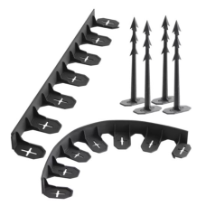 Obrzeże trawnikowe Prosperplast BORDER 0645 czarny