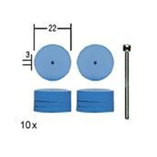 Elastyczne polerki silikonowe w formie koła Proxxon PR28294