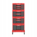 Skrzynia z dużą szufladą Qbrick System ONE 2.0 DRAWER 1 TOOLBOX RED Ultra HD Custom