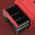 Skrzynia z dużą szufladą Qbrick System ONE 2.0 DRAWER 1 TOOLBOX RED Ultra HD Custom