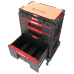 Zestaw szuflad na platformie kołowej Qbrick System ONE 2.0 WORKSHOP DRAWERS SET nr 6