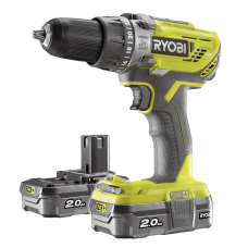 Wiertarko-wkrętarka udarowa Ryobi ONE+ R18PD3-220S 2x2,0Ah