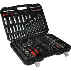 Klucze nasadowe 1/4" 3/8"  1/2" 222 elementów Schmith SCH01Z01222