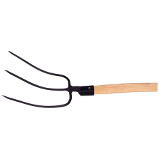 Widły gosp. 3-zębne z trzonkiem drew. profilowanym Schmith SG-WPP3