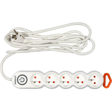 PRZEDŁUŻACZ LISTWA ZASIL. 5G Z/U 3M Sthor 72357