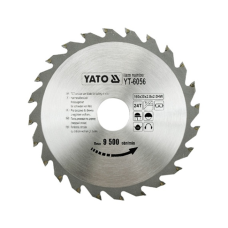 Piła tarczowa z węglikiem 160 x 24 x 30 mm Yato YT-6056