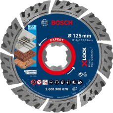 Diamentowa tarcza tnąca 125x22,23x2,4x12mm Bosch EXPERT MultiMaterial X-LOCK
