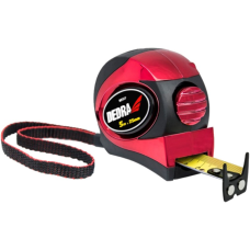 Miara 3m/16mm, czerwona, auto - blokada, magnes, dwustronna Dedra M392P