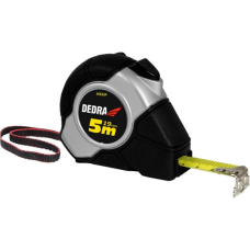 Miara 3m/16mm, kl. I, auto-blokada, magnes, gum. obudowa Dedra M393P