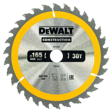 Tarcza pilarska 165x20mm 30T DeWalt DT1935-QZ