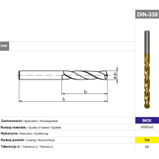 Wiertło kręte Fanar 165877