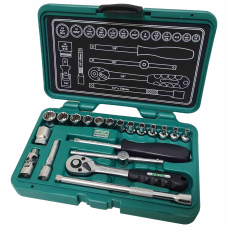 Klucze nasadowe 1/4", zestaw 20 elementów Honiton H1120