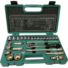 Klucze nasadowe 1/2", zestaw 27 elementów Honiton H4027