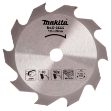 Tarcza do szybkiego cięcia drewna HM 165x20mm Z10 Makita D-03327