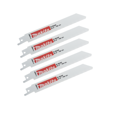 Brzeszczot do pił posuwowych bimetalowy 150 mm, 24 zęby/cal, 5 sztuk Makita p-04905