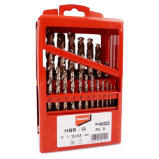 Zestaw wierteł do metalu HSS-G 25szt Makita P-60523