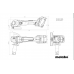 Akumulatorowa szlifierka kątowa Metabo W 18 L BL 9-125