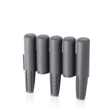 Palisada ogrodowa PALISADA - szary Prosperplast IPAL5-S443