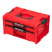Skrzynka z szufladami Qbrick System PRO 2.0 DRAWER 2 TOOLBOX EXPERT RED Ultra HD Custom