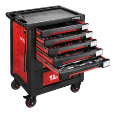 Wózek narzędziowy z wyposażeniem, 165 szt.  Yato YT-55293