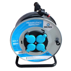 Przedłużacz bębnowy H05RR-F 3x1.5mm 40m Metal 4GN Berg B120000020
