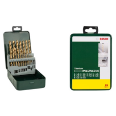 Wiertła z powłoką tytanową do metalu HSS-TIN 19szt. Bosch 2607019437