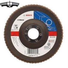 Wachlarzowe tarcze szlifierskie (śr, 115, gr, 120) Bosch 2608607346