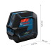 Laser liniowo-punktowy Bosch GCL 2-50 G