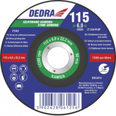Tarcza do szlifowania kamienia 230mm Dedra F1365