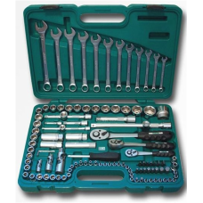 Klucze nasadowe 1/4", 3/8", 1/2", zestaw 111 elementów Honiton H4421