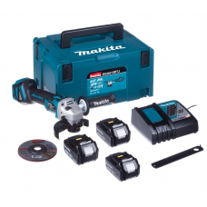 Szlifierka kątowa  Makita DGA513RT3J 3x5.0Ah MAKPAC 3