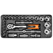 Wkładka do szafki z nasadkami 1/2" Neo 84-238