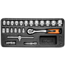 Wkładka do szafki z nasadkami 3/8" Neo 84-239