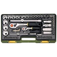 Zestaw z grzechotkami 1/4" i 1/2" z nasadkami calowymi 65 części Proxxon PR23294