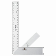 Kątownik aluminiowy z kątomierzem 500 mm Schmith SKAL-500B