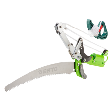 Sekator gąsienicowy z przekładnią i piłą ogrodową, ostrze 57 mm Verto 15G260