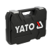 Klucze nasadowe 1/2", zestaw 24 elementów Yato YT-12662