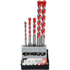 Zestaw wierteł uniwersalnych 4-10mm 5szt. Yato YT-44789