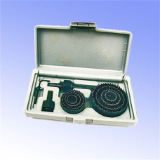 Zestaw otwornic puszkowych do drewna 8 sztuk 19-64 mm Dedra 0791