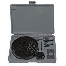 Otwornice puszkowe do drewna 12 sztuk 19-127mm Dedra 0793