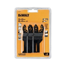 Brzeszczoty do drewna, drewna z gwoździami, płyt G-K i PCV (3szt.) DeWalt DT20713