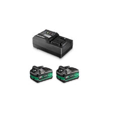 Zestaw startowy 18V: Akumulator 2x2,5Ah BSL36A18X + ładowarka UC18YSL3 Hikoki UC18YSL3 WHZ